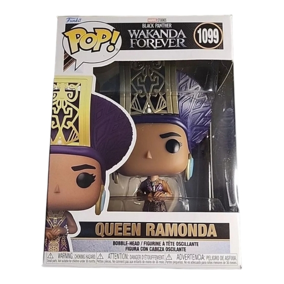 NIB - Funko Pop! Marvel Queen Ramonda Vinyl Figure #1099 Bobblehead - Picture 1 of 6